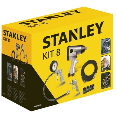 Ensemble d'outils de compression pour le vissage et le soufflage Stanley 9045769STN