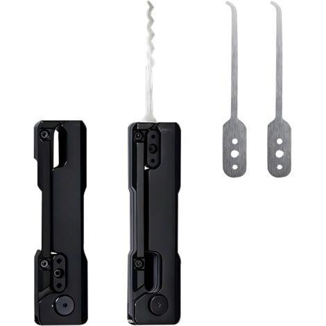 Ensemble d'outils de crochetage de serrure , jouets de crochetage de serrure , petit et portable , ensemble de crochetage de serrure , outils de serrurier professionnels