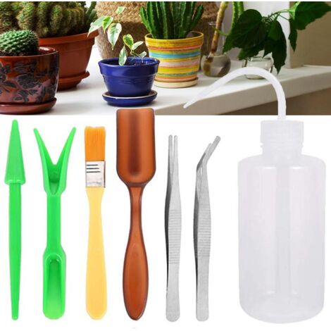 Ensemble d'Outils de Jardinage Mini pour Plantes Succulentes - Transplantation et Soins