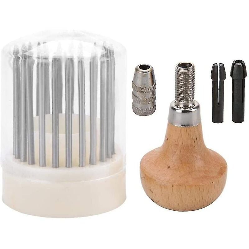 Ensemble d'outils de perlage 23 pièces Outils de sertissage de diamants Graveur de perles pour bijoux Outil de sertissage de pierres de diamant Outil