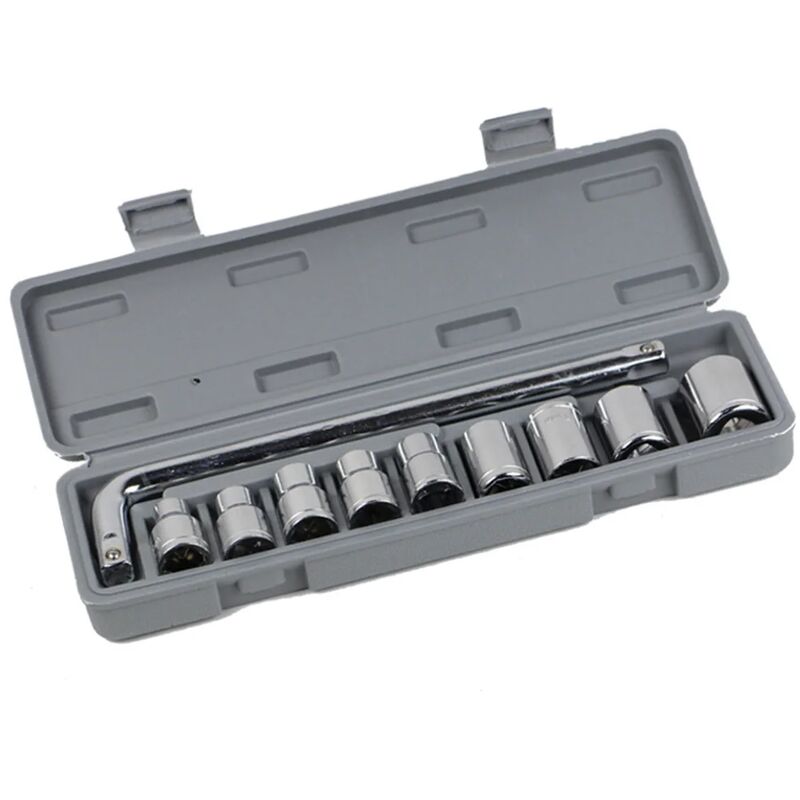 ZVD - Ensemble d'Outils de Réparation Automobile 10 Pièces - Douille de Clé et Outils Combinés