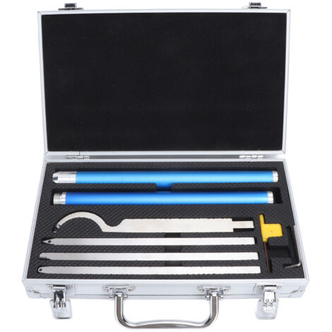 Ensemble d'outils de tournage du bois, 8 pièces, Inserts en carbure de tungstène en acier inoxydable, finisseur plus rugueux avec clé à poignée