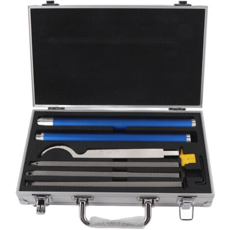 Ensemble d'outils de tournage sur bois avec manche en aluminium pour tour à bois