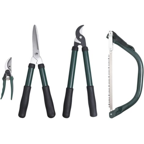 Ensemble d'outils d'élagage de jardin 4 pcs