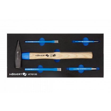 Ensemble d'outils Hogert HT7G135 5 unités