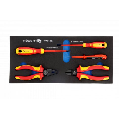 Ensemble d'outils Hogert HT7G139 5 unités