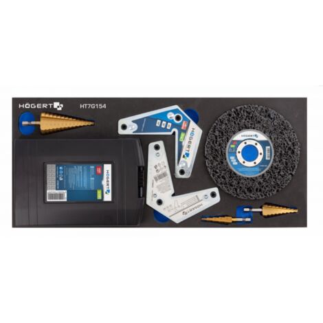 Ensemble d'outils Hogert HT7G154 53 unités