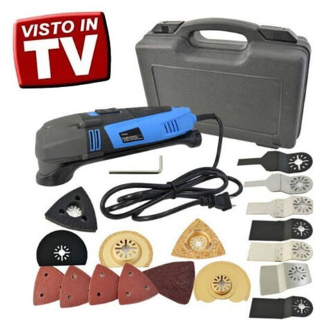 Ensemble D'outils Multifonctions électriques Grattoir Rotatif Avec 19 Accessoires