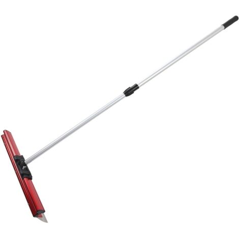 Ensemble d'outils pour cloisons sèches, jeu de lames d'écumage, aluminium et acier inoxydable avec poignée d'extension, bote de rangement en plastique pour la Construction