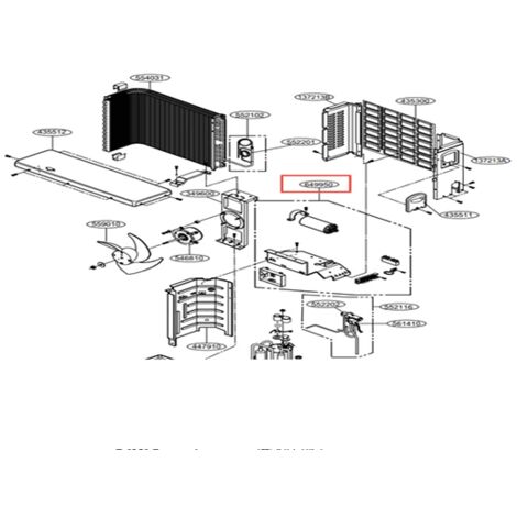 ENSEMBLE ELECTRONIQUE POUR CLIMATISEUR LG - 5400499903