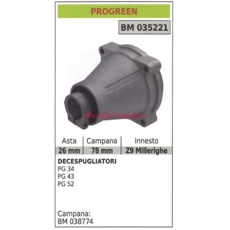 Ensemble embrayage PROGREEN débroussailleuse PG 34 43 52 035221