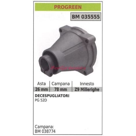 Ensemble embrayage PROGREEN débroussailleuse PG 52D 035555