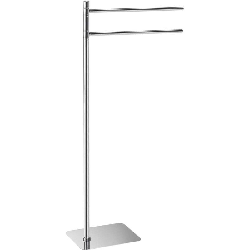 Kiamami Valentina - Ensemble En Inox Pour Salle De Bains Porte-Serviettes 84 Cm Re