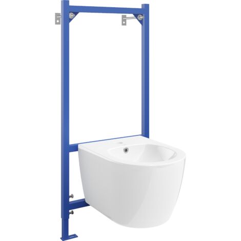 Ensemble encastré bidet Mexen châssis Fenix B avec bidet Carmen, blanc - 69935884900