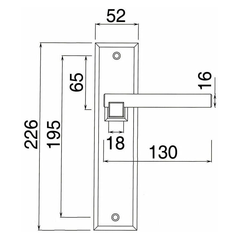 Bouvet - Ensemble fer sur plaque loft - Modèle : Clé i