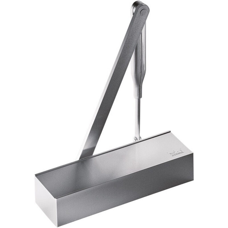 FP - Ensemble ferme-porte ts 72 n blanc 9016 en 2-4