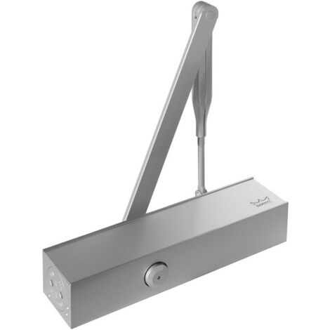 Ensemble ferme-porte TS 73 N/RF argenté EN 2-4