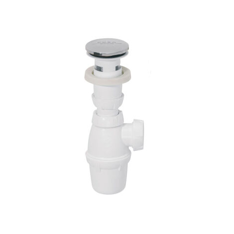 Ensemble fermeture quick-clac pour lavabo Wirquin SP50099, blanc