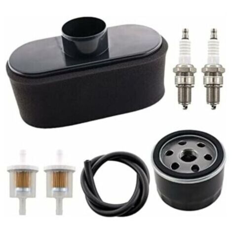 Ensemble filtre à air avec préfiltre à huile et bougie d'allumage pour moteur 4 temps Kawasaki FR651V FR691V FR730V FS481V FS