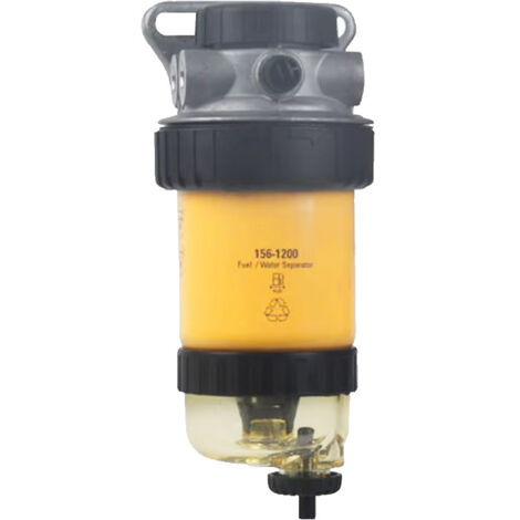 Ensemble filtre à carburant 144-9962 pour chargeuses Caterpillar 257B, 247B3, 247B