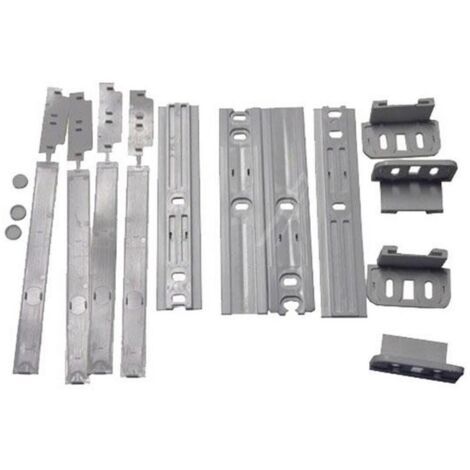 Ensemble glissières de porte (146095-23760) (481231019131) Réfrigérateur, congélateur WHIRLPOOL, ELECTROLUX, BAUKNECHT, ARISTON