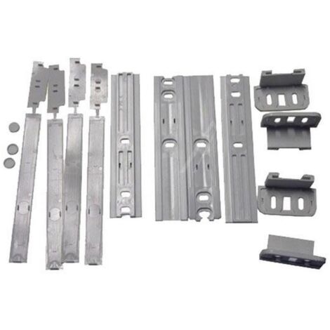 Ensemble glissières de porte d'origine (481231019131, C00312150) Réfrigérateur, congélateur AEG, ARISTON HOTPOINT, ARTHUR MARTIN, ARTHUR MARTIN ELECTROLUX, BAUKNECHT, BRANDT, DE DIETRICH, ELECTROLUX,