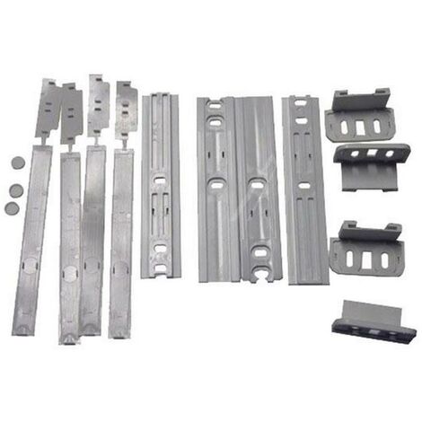 Ensemble glissières de porte d'origine (481231019131, C00312150) Réfrigérateur, congélateur ARTHUR MARTIN ELECTROLUX, LADEN, BAUKNECHT, INDESIT, IKEA, DE DIETRICH, LIEBHERR, PRIVILEG, ROSIERES, ZANKER
