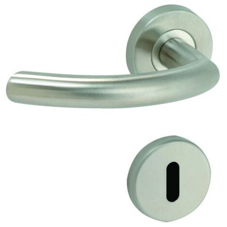 Ensemble linox 491-rosette inox bequille double