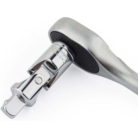 Ensemble manchon de cardan pour moteurs CR-V, réducteur d'impact, adaptateur rotatif, finition acier chromé, jeu de 3 pièces, argent, dimensions : 6,3 mm/10 mm/12,5 mm
