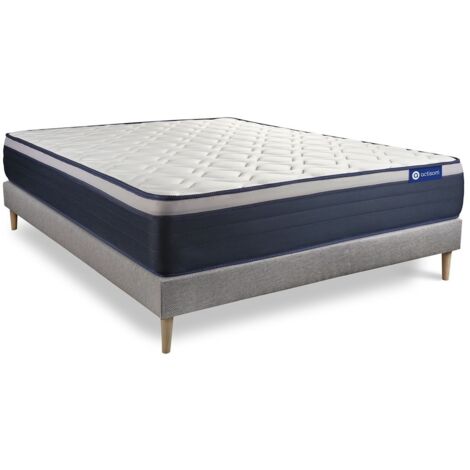 Ensemble Matelas Sommier 120x190 cm - Actimemo Max