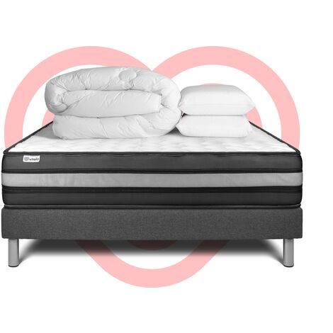 Matelas mousse 14 cm 2x70x190 - Matelas No Stress