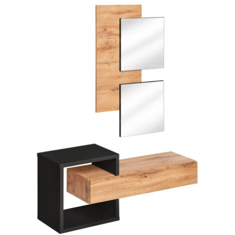 Ensemble Meubles de Dressing "Easy" 160cm Noir