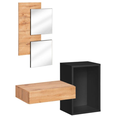 Ensemble Meubles Dressing Design "Easy" 170 cm Noir