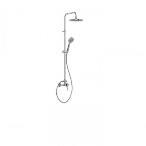 Ensemble mitigeur douche Douche fixe de diam 250 mm à rotule Chromé - TRES 21619110