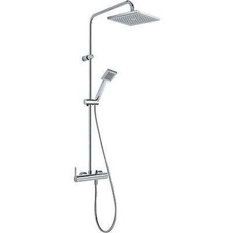 Ensemble mitigeur douche LEX CHROME - TRES 08119301