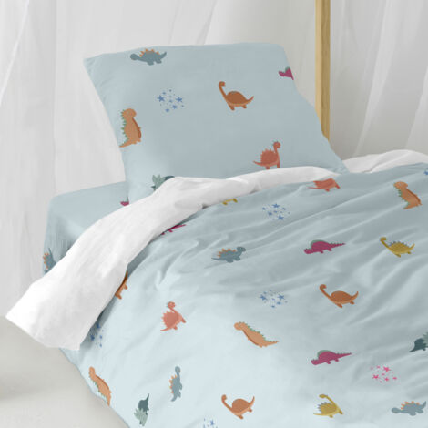 Ensemble nordique mini dinosaure 2 pièces 140x200 cm (Lit 80)