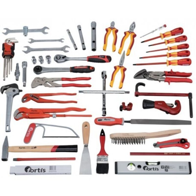 Ensemble outillage plomberie 53 pièces Fortis