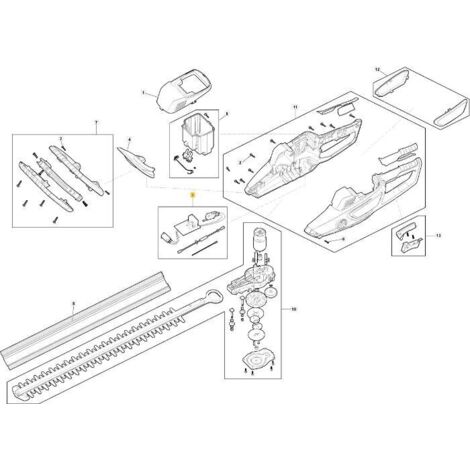 ENSEMBLE PCB ET ÉLECTRONIQUE HT 40 Li ORIGINAL STIGA - 118810935/0