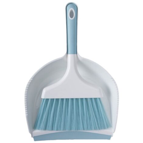 Ensemble pelle et balayette de table, coloris bleu azur, format 21 × 35 cm, nettoyage quotidien