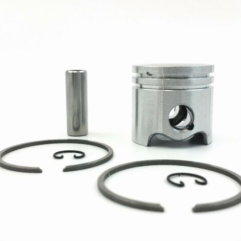 Ensemble piston compatible avec la tondeuse à gazon STILE FS160, alésage de 35 mm, comprenant une goupille et un circlip pour la réparation électrique.