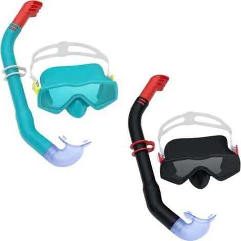 Bestway masque de snorkeling pour adultes Hydro-Pro SeaClear Flowtech  taille S/M - Plongée - Achat & prix