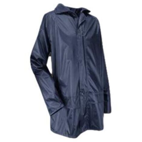 Ensemble de pluie veste et pantalon enduction PVC imperméable - AVERSE - Marine