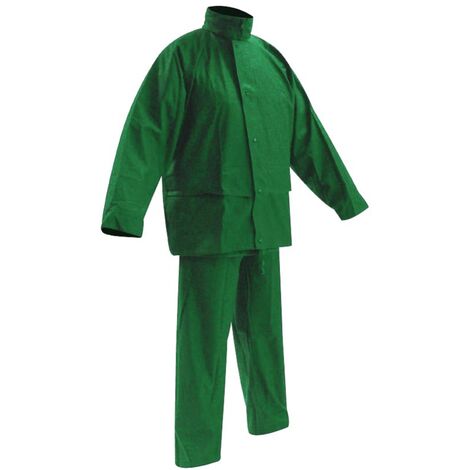 ENSEMBLE PLUIE POLYURÉTHANE VERT TL - RPGVERTTL NOTRE SELECTION