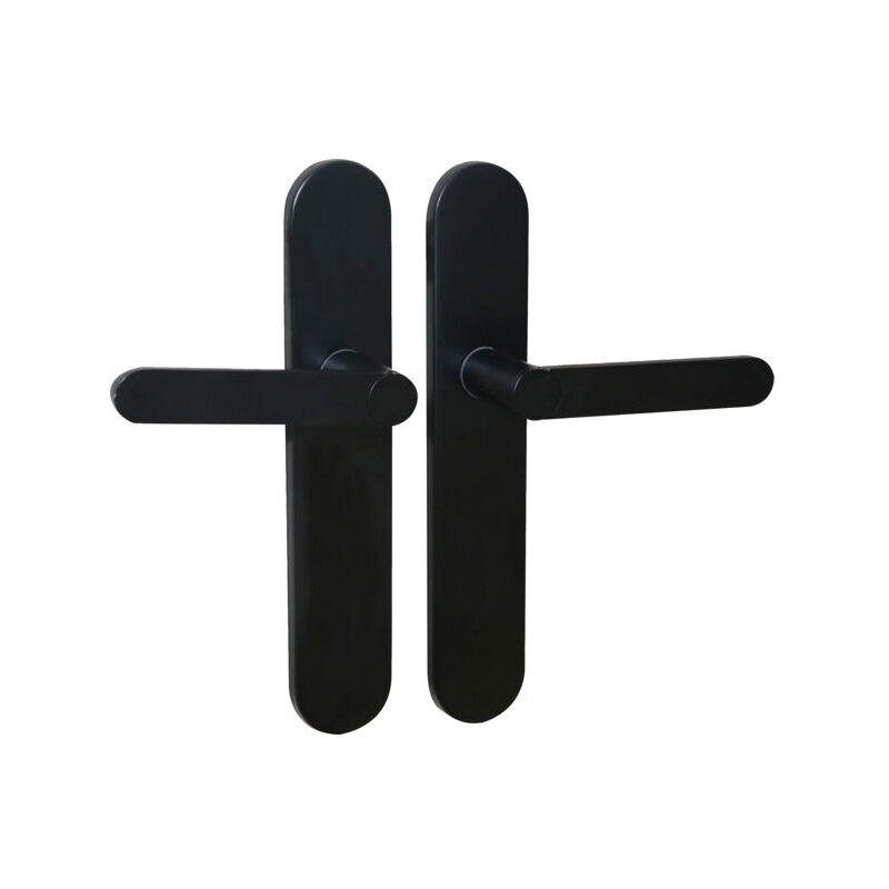 Cadap - Ensemble Poignée Porte Meudon Cle l Canon De Fusil