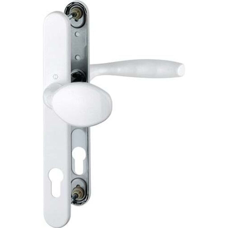 Hoppe - Garniture de porte profilée ny 76G/3346/1810 Alu.F9016 pz p.TS 57-62mm - 3257451