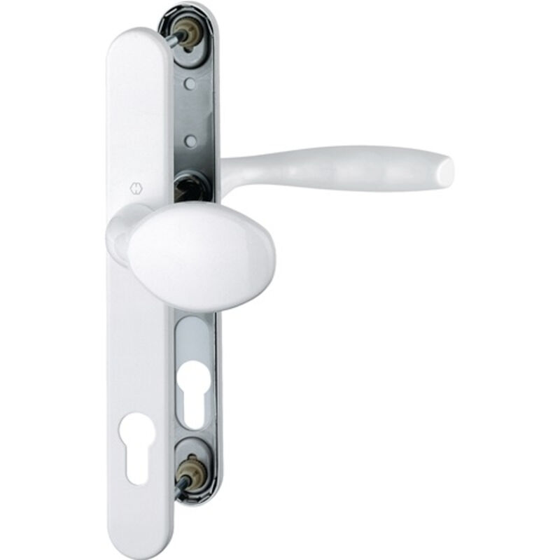 Hoppe - Garniture de porte profilée ny 76G/3346/1810 Alu.F9016 pz p.TS 67-72mm - 3257493