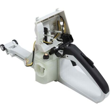 Ensemble Poignée Arrière et Bouchon Réservoir Carburant Compatible Tronçonneuse Stihl MS460 MS461