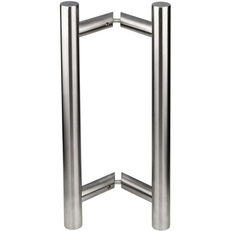 Ensemble de poignées tubulaires à tirage série 5240 32X300mm inox Heracles B-INOX-PT017