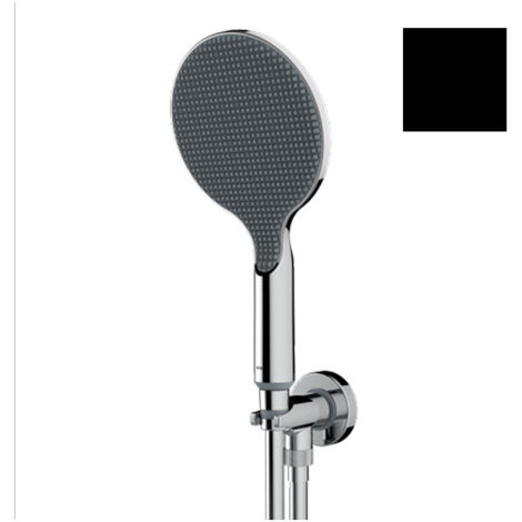 Ensemble pomme de douche et prise d'eau noir mat Apice - Bossini CE3002C073