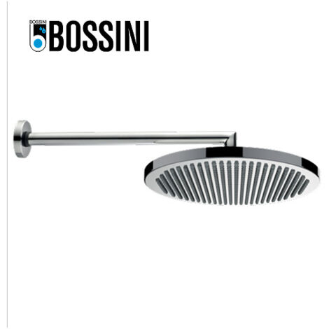 Ensemble pomme de tête douche 280mm bras à angle chromé Apice - Bossini H70430H030